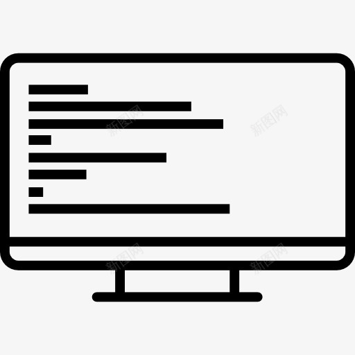 程序员图标png_新图网 https://ixintu.com 屏幕 工具和用具 显示器 编程语言 计算 计算机