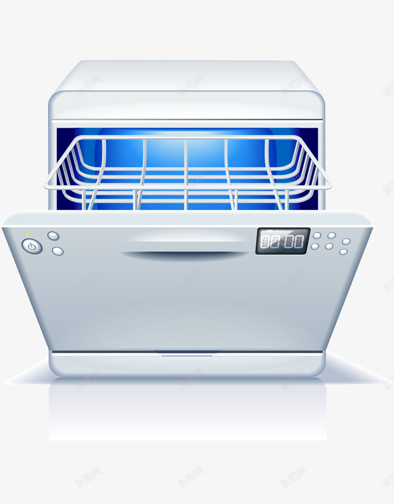 家电免费洗碗机png免抠素材_新图网 https://ixintu.com 家电 电器