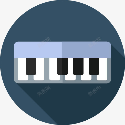 键盘图标png_新图网 https://ixintu.com 乐器 按键 管弦乐队 钢琴 键盘 音乐 音乐和多媒体