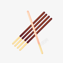 木质碗筷木质筷子高清图片