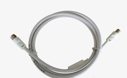 白色连接线家电配件连接线高清图片