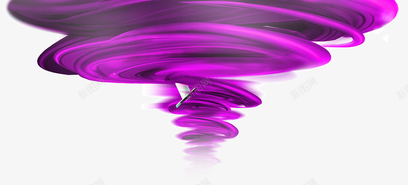 紫色漩涡png免抠素材_新图网 https://ixintu.com 漩涡 紫色 绸缎 风暴