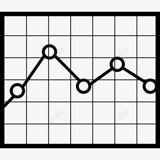 线图形的格子背景图标png_新图网 https://ixintu.com 图形 图形界面 数据分析 点 线 花纹