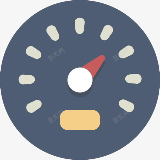 计速度计圆形图标png_新图网 https://ixintu.com Gauge speedometer 计 速度计