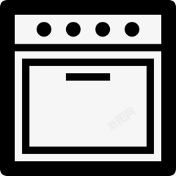 电器炉电器库克室内厨房烤箱炉架构a高清图片