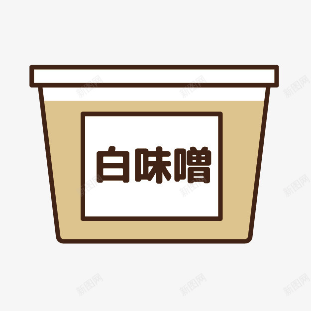 卡通调味料png免抠素材_新图网 https://ixintu.com 卡通味噌 卡通调味料 卡通调料 厨房 可爱 味噌 白味噌 调味料 调料