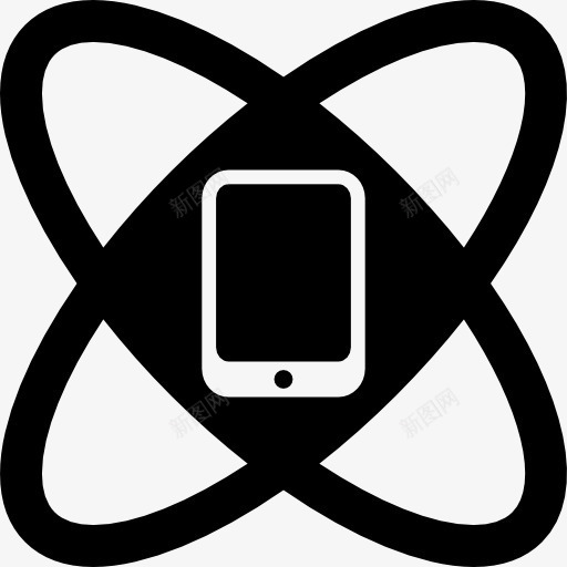 智能技术的象征图标png_新图网 https://ixintu.com 工具 平板 技术 智能 椭圆形 电话 计算机技术 该