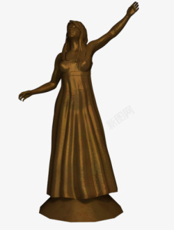 女神雕像素材