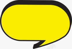 亮黄亮黄对话框高清图片