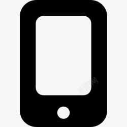 黑手机黑手机的象征图标高清图片