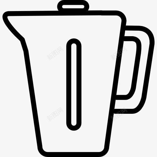 空瓶的水图标png_新图网 https://ixintu.com 厨房包 厨房用具 水 罐 饮料