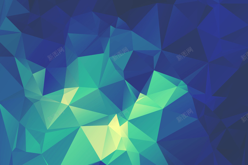蓝青色立体形状壁纸png免抠素材_新图网 https://ixintu.com 壁纸 形状 立体 青色