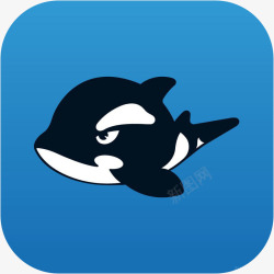 手机语玩应用手机鱼泡泡社交logo图标高清图片