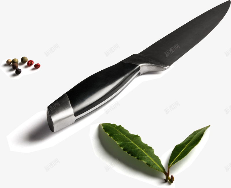 刀和花椒png免抠素材_新图网 https://ixintu.com 厨房用品 厨艺 招生 教育机构 食材
