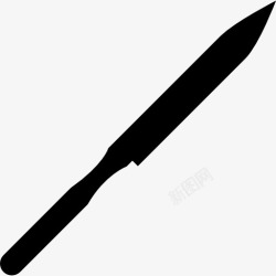 斜刀刀刀具图标高清图片