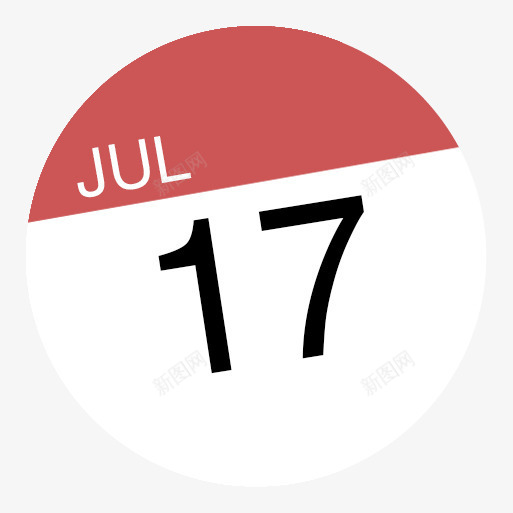 日历圆形图标png_新图网 https://ixintu.com Calendar 日历