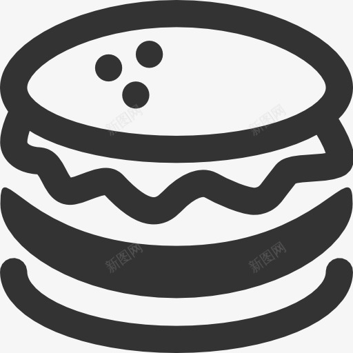 快餐汉堡Windows8Metro风格图标png_新图网 https://ixintu.com Fast food hamburger 快餐 汉堡