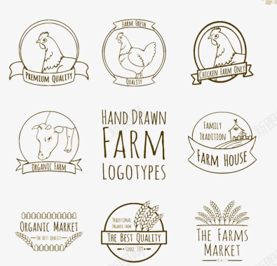 农场产品LOGO图标图标