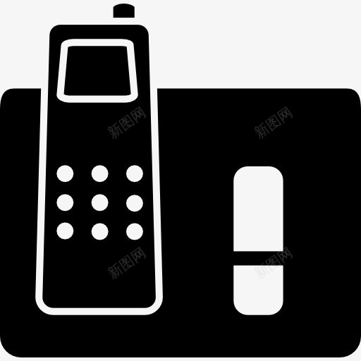 无线电话站图标png_新图网 https://ixintu.com 对话 工具和器具 手机 电话 谈话