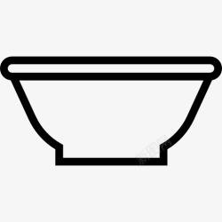 碗的轮廓碗的轮廓图标高清图片