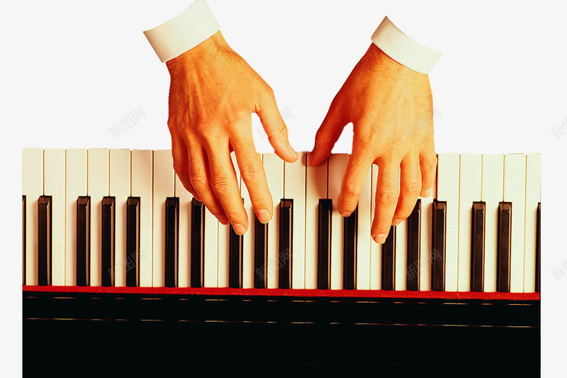 弹奏钢琴的双手特写摄影png免抠素材_新图网 https://ixintu.com 双手 弹奏 弹钢琴 摄影 演奏 特写 琴键 钢琴