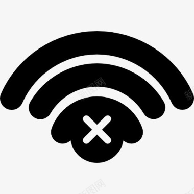 手机界面的互联网连接信号的符号图标图标