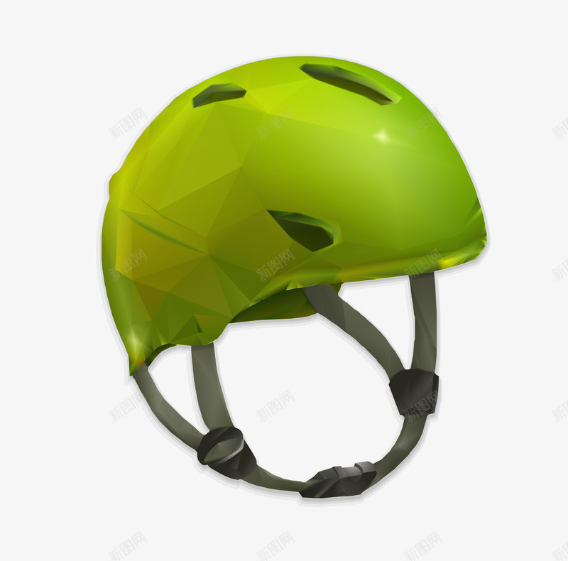 户外头盔png免抠素材_新图网 https://ixintu.com 户外头盔 绿色