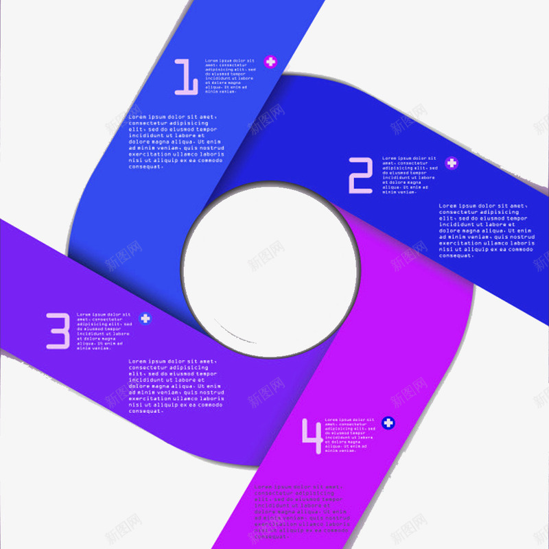 蓝紫对比框png免抠素材_新图网 https://ixintu.com 创意 对比框 彩色 素材