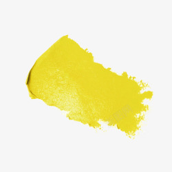 黄色固体颜料素材