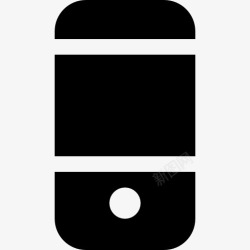 手机背黑色的手机背图标高清图片