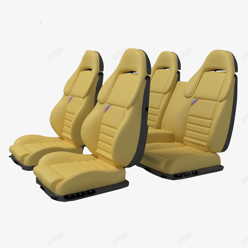黄色多个汽车座椅png免抠素材_新图网 https://ixintu.com 多个黄色 座椅 汽车座椅 车座椅 黄色 黄色多个汽车座椅 黄色座椅