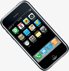 黑色苹果手机软件屏幕素材