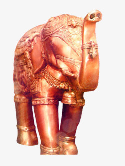 大象雕塑素材