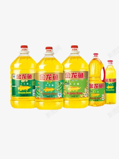 金龙鱼食用油png免抠素材_新图网 https://ixintu.com 产品实物 优质油 厨房 油 油脂 菜油 食用油