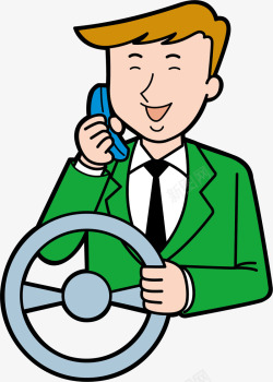 开车禁止打电话打电话开车高清图片