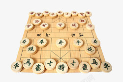 黄色象棋棋盘素材