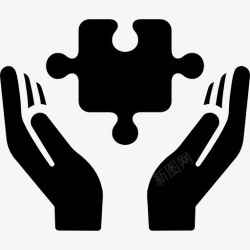 SEO和Web的拼图拼图图标高清图片
