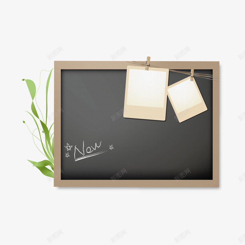 黑板png免抠素材_新图网 https://ixintu.com 卡通 复古 教师节 标签 黑板