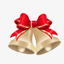 圣诞节装饰铃铛矢量图素材