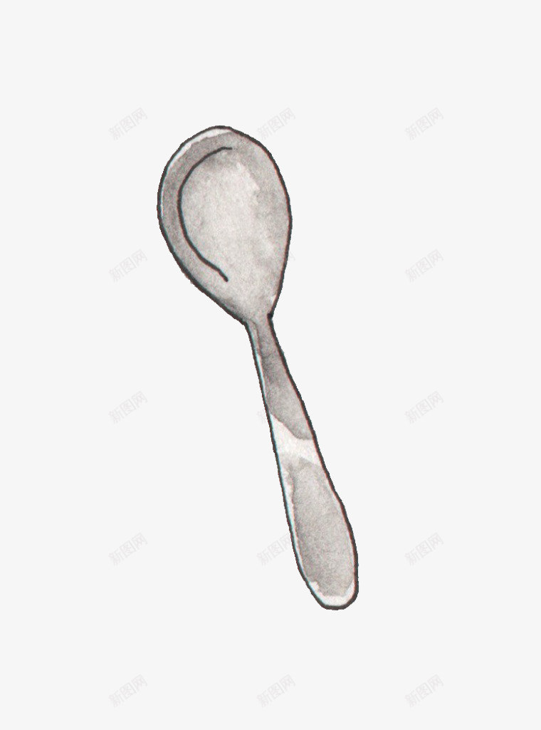 卡通绘画可爱的勺子png免抠素材_新图网 https://ixintu.com 勺子 卡通 厨房 绘画
