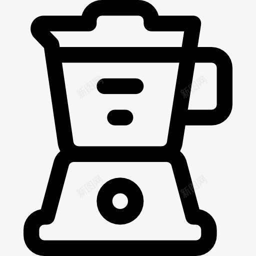 搅拌机图标png_新图网 https://ixintu.com 厨房用具 工具和器具 搅拌机 烹饪 设备