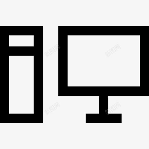 个人电脑图标png_新图网 https://ixintu.com 个人计算机 多媒体 电子 监控屏幕