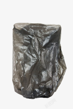 物品袋子黑色塑胶胶袋实物高清图片
