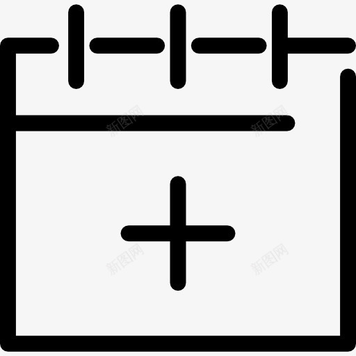 浏览器添加符号图标png_新图网 https://ixintu.com 加号 浏览器 添加日历 界面