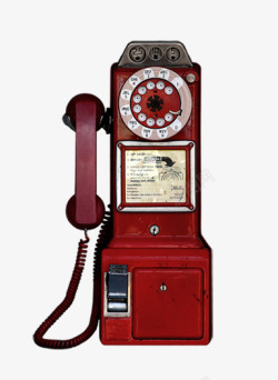 古董电话电话座高清图片