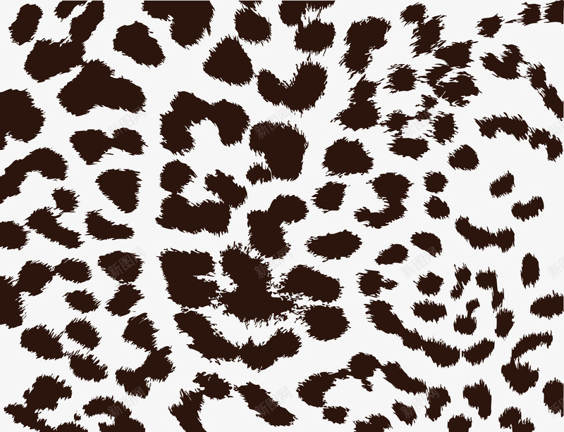 豹纹png免抠素材_新图网 https://ixintu.com 动物图案 家纺家饰图案设计 豹纹