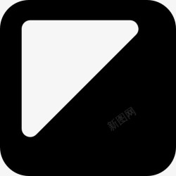 网页半圆科技对比方形按钮图标高清图片