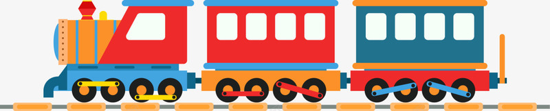 红色扁平玩具火车png免抠素材_新图网 https://ixintu.com 儿童玩具 游戏 玩具火车 玩耍 童年 童趣 红色小火车