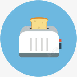 面包机装饰烤面包机高清图片