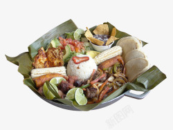 外国菜哥斯达黎加食品高清图片